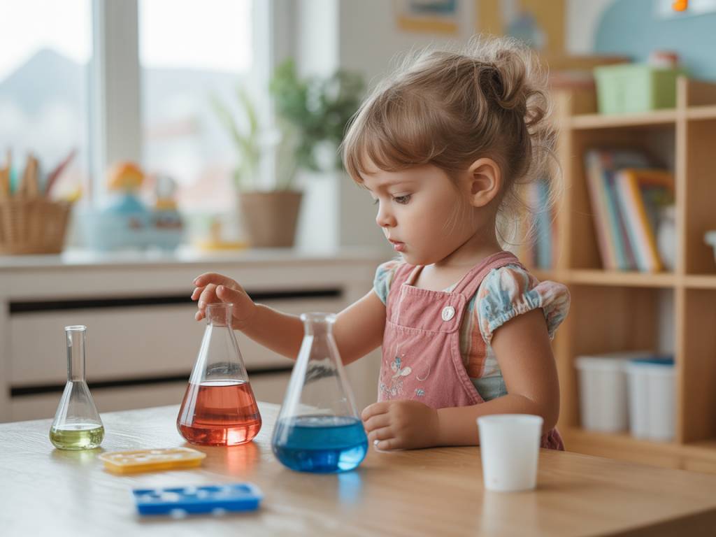 Éveiller la curiosité scientifique chez les enfants : expériences simples à faire en famille